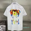 Designers de camisetas de 2022-Mens T Men Manga curta Turn Down Tees de pescoço Tshirts imprimindo camisetas casuais femininas Hip Hop Streetwear