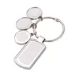 Сторона блюда из ключей Blank Metal Keyring DIY Photo Photo Phot