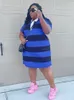 زائد الحجم فساتين الصيف فستان امرأة ملابس الشارع الشهير 5xl السيدات التلبيب عارضة التي شيرت بالجملة بالجملة DropPlus