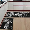 Teppiche Außeneingang Fußmatten Kleiner weißer Blumenstrauß Küche Badezimmer Langer rutschfester Teppich Wohnzimmer Schlafzimmer WillkommensteppichTeppiche