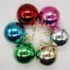 Puste 8 cm sublimacja świąteczna piłka świąteczna DIY ŚWISA Wiszące dekoracje ozdoby do dekoracji imprezowej DIY Crafts 2023 DHL Szy