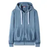 Felpe con cappuccio con zip da uomo Felpe casual Boy Fashion Letter Stampato Capispalla sportivo Giacca da uomo New Aw21