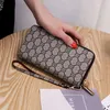 Ny Blomma Sling One Pull Wallet Multi Card Slot Coin Purses Women's Long Wallet Classic Printed Bag Prosses_Nrdz