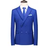 Mens Blazer duplo Blazer Business Business Wedding formal Slim Fit Suitador PLATUS TAMANHO 6XL MEN MEN Formal Tuxedo Blazers Casual 220527