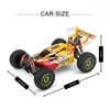 WLToys 144010 144001 75km/h 2.4g RC CARGULHO DE CRUVE RC 4WD ELECTRIC High Speed ​​Speed ​​Off-Road Remote Drift Toys for Children Racing 220429