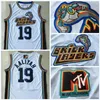 Nikivip Men's 19 Aaliyah Bricklayers 1996 MTV Rock N Jock Jersey Movie Basketball Jersey Fashion All Stitched High Quality