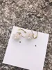 Stud Natural Mini Pearl Ręcznie robione eleganckie kolczyki z 14 -karatowym mosiężnym klipem koreański Koreański