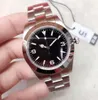 Movement watch Rolaxes 16570 Color Stainless Top Quality Vintage Watches 36mm Steel Explorer Asia 2813 Movement Mechanical L