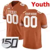 Nik1 costume 49 Ta'quon Graham 6 Devin DuVernay 6 Juwan Mitchell 6 Quandre Diggs Texas Longhorns College Mulher Mulheres Jersey Youth Jersey