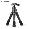 Zomei -45 Portable Mini Tabletap Stativ med 5 sektioner Snabbutgivningsplatta för SLR DSLR -kamera Smartphones stativ LOGA22