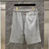 Shorts pour hommes Conseil Hommes Mode Longueur au genou Jogger Pantalon de survêtement Casual Summer Coton Gris Bleu Marine Pantalon de sport pour hommes