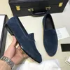 Custom Espadrilles Classic Flat Dress Skor Autentisk Cowhide Metal Buckle Läder Casual Mules Webbing Män Trample Lazy Slides Loafers 34-42-46 Sandaler Princetown