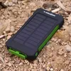 Solar Power Bank Outdoor Camping LED -lampor Tre förebyggande stor kapacitet Polymer Universal Telefon Mobilladdare Backup Batteri