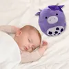 20cm Cute Cartoon Plush Pillow for Kids Girl Boys Kawaii Color Cotton Stuffed Cow Cushion Toys Gifts 220628