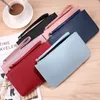 Fashion Female Wallet PU Leather Cell Phone Case Large Capacity Credit Card Holder Coin Purse Zipper Clutch Handbag Cosmetic Bags for Girls Ladies