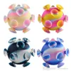 2022 Fidget Toy Dekompresja 3D Sucker Ball Magic Silikon Sensory Stress Ściśnij zabawki dla małych dzieci Prezenty