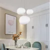 Lâmpadas pendentes modernas Pebble Light Itália Foscarini Gregg Lâmpada pendurada Led Led Glass Sloft Sala de jantar Conjunto de cozinha