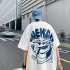 Приватхинкер курить Джон Мужчина футболка негабаритная аниме -топы уличная одежда летняя одежда хип -хоп мужской футболки 220620