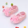 F￶rsta Walkers Baby Girl Shoes For Toddlers Borns Children Princess Flowers Bowknot Slip-On Crib Infant Babies Casual Walkerfirst
