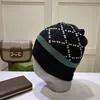 Cappelli Beanie Hat Versatile Grid Berretto lavorato a maglia Uomo Donna Moda Outdoor Leisure Warm Caps