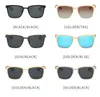 Mens Designer Sunglasses Women Luxury Sun Glasses UV400 Plated Square Frame Brand Retro Polarized Fashion Goggle Highly Quality Optional With Box 6 Color