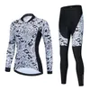 2023 Pro Women Winter Cycling Jersey Set Long Sleeve Mountain Bike Cycling Clothing BREASABLE MTB自転車服ウェアスーツB8