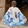 Womens tops e blusas harajuku kawaii camisa japonês streetwear outfit kimono cardigan feminino yukata blusa mulheres aa001 220402