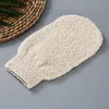 Scrubber per il corpo con guanti da bagno esfolianti naturali 12x22 cm JLB15078