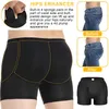 Hommes Body Shapers Hommes Rembourré BuLifter Contrôle Culotte Hip Enhancer Bodyshort Pantalon Pour Minceur Sous-Vêtements Ventre Shapewear Hommes Hommes Hommes