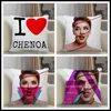 وسادة العلبة Musife Chenoa Pillowcase Custom Square Cover Zipper 45 45cm Drop Casepillow