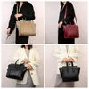 Vintage Genuine Leather Handbag For Women Summer Ladies Shoulder Bag Large Capacity Messenger Bag Classic Red Bags