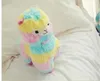 Alpacasso 17cm Cute Kawaii Alpaca Soft Plush Toy Doll Llama Stuffed Animals Boy Girl Regalo di compleanno