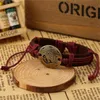 12 Zodiac Signs Leather Armband Constellations Charm Armband Justerbara armband Bangle Cuff Smyckesgåvor GC1217