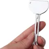 Dentifricio in lega di alluminio Schemezer saloni argento tintura vernice bagno utensile inossidabile tubo metallo in metallo dentifricio colore colorante tintura cosmetica