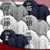 99 Aaron Judge Baseballtrikots Giancarlo Stanton Gerrit Cole Anthony Rizzo Derek Jeter Trikot DJ LeMahieu Isiah Kiner-Falefa Marwin Gonzalez Harrison Bader