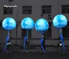 Ходячие светодиодные надувные медузы шариковой баллон Парад Парад Animal 3M Blue Blow Up Mrellish Marionette для мероприятия