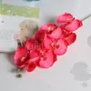 Flor de orquídeas de seda 70cm falsa haste única vanda phalaenopsis oncidium traça orquídea para casamento casa flores decorativas artificiais de395