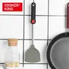 Cooker King Silicone Spatel Keuken Kookgereedschap Turner voor anti-aanbak Pan Everyday Chef Plastic Kitchen Gerei 201199