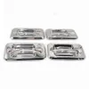 غطاء مقبض الباب الخلفي الأمامي لـ Hummer H2 2003-2009 SUV SUT 8pc/set chrome بدون أغطية خارجية مفتاح الركاب