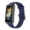 Silikonowe paski zegarek Pas Sport Smart Bransoletę wymiana opaski Correa dla Huawei Band 7 pasek