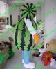 Mascote boneca traje syflyno eva material melancia mascote fantasia fruta desenhos animados vestuário dia das bruxas festa de aniversário adulto tamanho 561