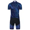 2024 Summer Dark Blue Pro Cycling Jersey Set Oddychane zespoły wyścigowe zestawy rowerowe sportowe Męskie Rower Krótkie ubrania rowerowe A21