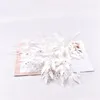 Decorative Flowers & Wreaths Multi-forked Willow Silk Fake Leaves Flower Branches Olive Family Garden Wedding Celebration Decoration Plant P