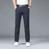 Nuovi colori Pantaloni da uomo Stretch Man Casual Slim Fashion Coreano Business Classic Pantaloni Uomo Tinta unita Plus size J220629