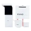 Fashion Gift Wrap Gift Box Packaging Bag Fits Pandora Ring Earrings Necklace Bracelet Wholesale