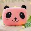 Colorful luminous panda pillow plush toy giant pandas doll Built-in LED lights Sofa decoration pillows Valentine day gift bedroom sofa kids toys C0609G07