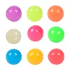 Palla bersaglio luminosa Interazione genitore-figlio Giocattoli agitati Palla adesiva luminosa al buio Palline antistress Squishy Spremere morbide Regali giocattolo per bambini adulti