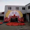 5m Halloween Decoration Giant Inflatable Clown Tunnel Circus Clown Arch Entrance Gantry Celebration Carnival Party Event Ideas
