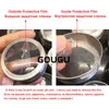 GOUGU Magnetic Spice Jar With Stickers Stainless Steel Spice Tins Pepper Seasoning Sprays Tools 220801