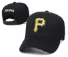 10 Styles modemerk Pirates P Letter Baseball Caps Toucas Gorros Cool Bboy Hip-Hop Snapback-hoeden voor mannen Women